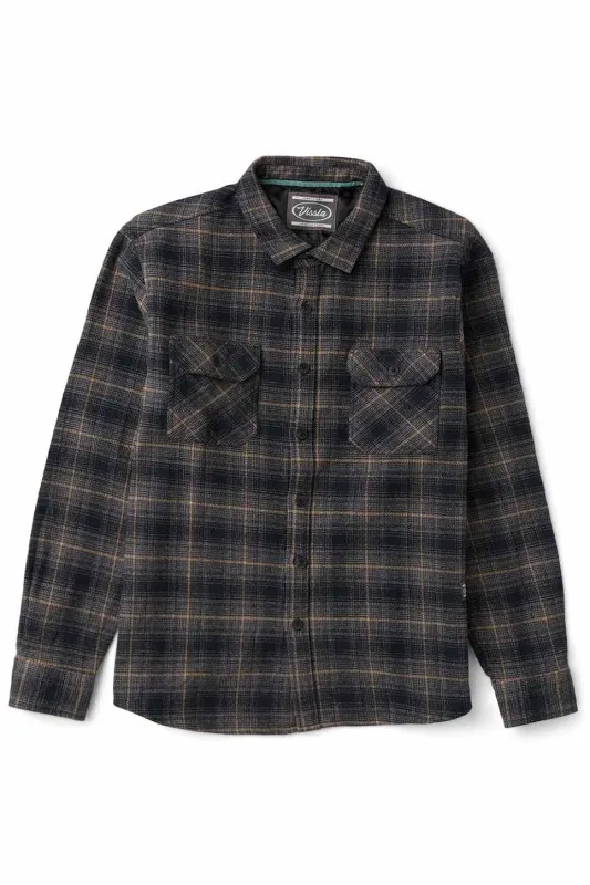 CREATORS HEAVY DAYS FLANNEL Black sold by REVOLVR Menswear