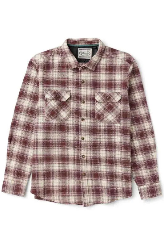 CREATORS HEAVY DAYS FLANNEL Brick sold by REVOLVR Menswear