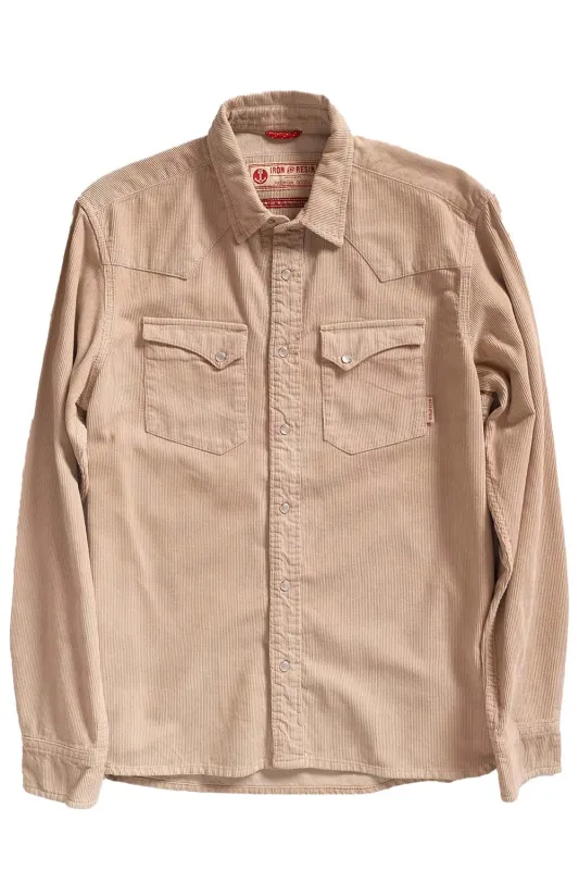 OJAI SHIRT Tan sold by REVOLVR Menswear