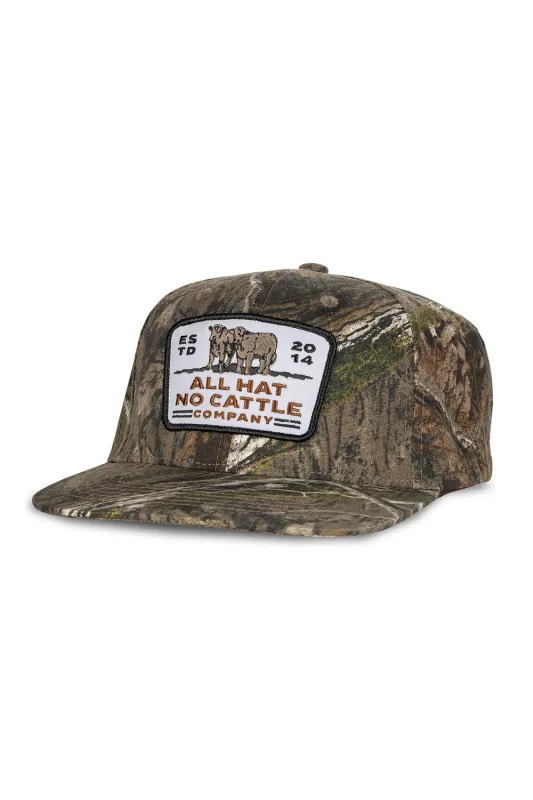 ALL HAT NO CATTLE HAT Mossy Oak sold by REVOLVR Menswear