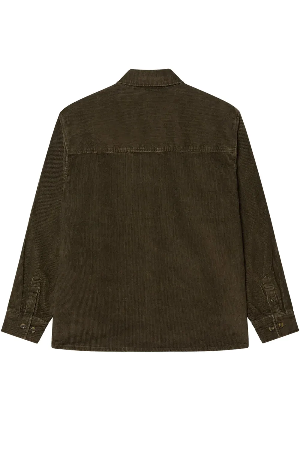 BUCKLEY CORD WOVEN Black Olive Faded Wash sold by REVOLVR Menswear product image thumbnail 2