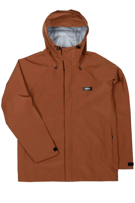 SKYBIRD RAIN JACKET Pecan sold by REVOLVR Menswear