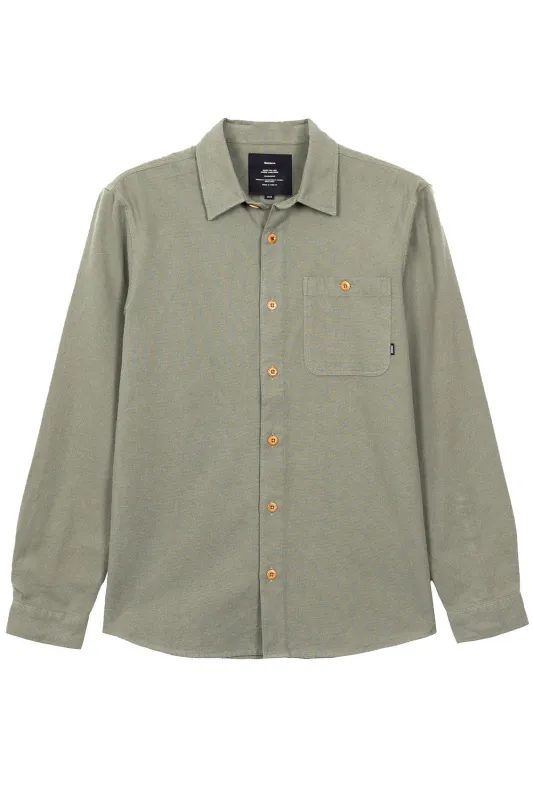 GYLLY SHIRT Shadow Green sold by REVOLVR Menswear