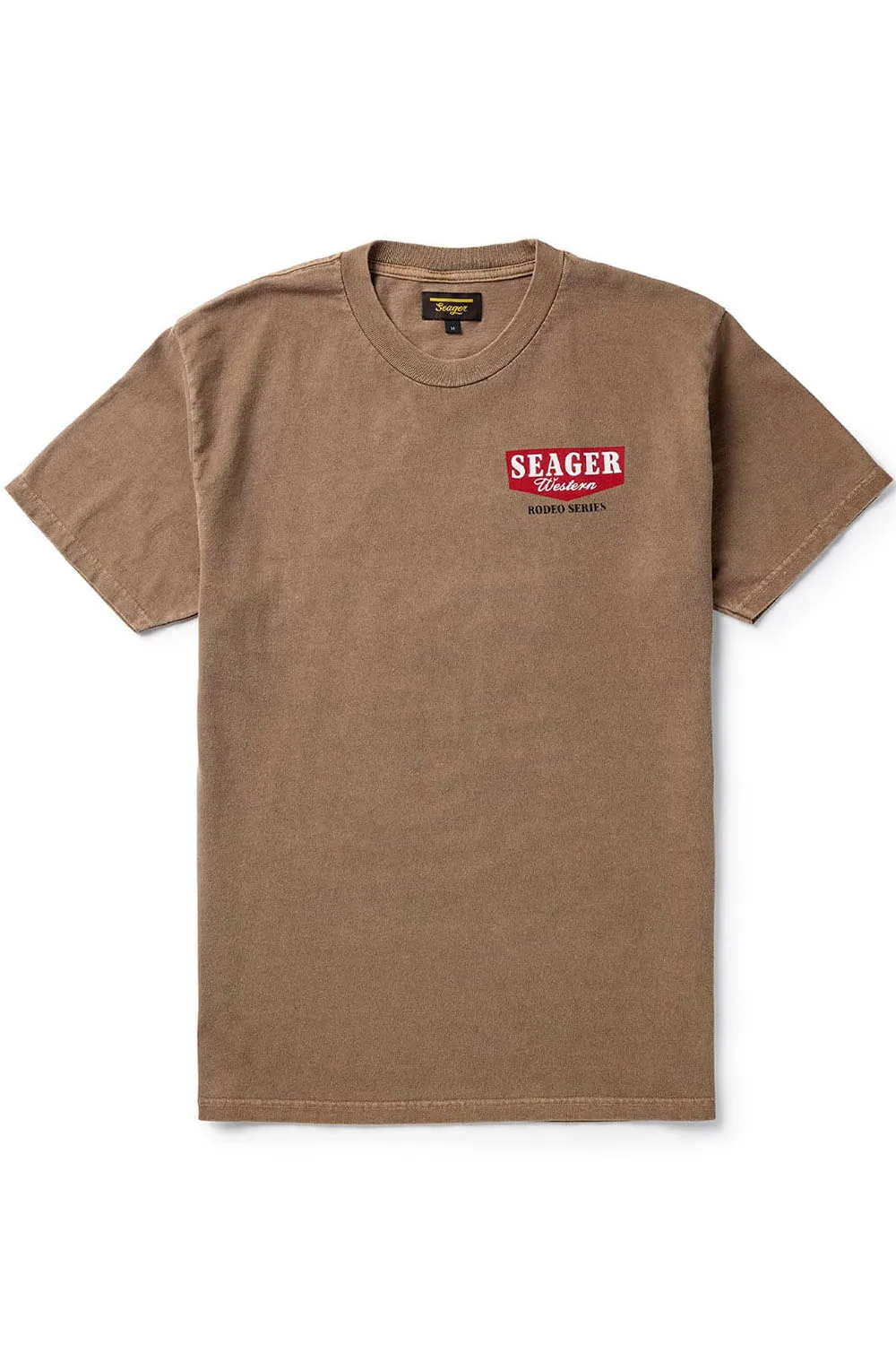 PREMIUM RODEO SERIES TEE Pigment Brown sold by REVOLVR Menswear product image thumbnail 2