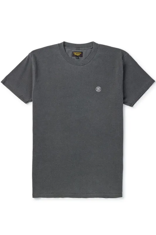 PREMIUM RESERVE TEE Pigment Black sold by REVOLVR Menswear