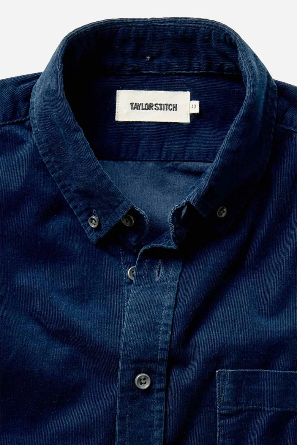 THE JACK Heather Rinsed Indigo Pincord sold by REVOLVR Menswear product image thumbnail 4