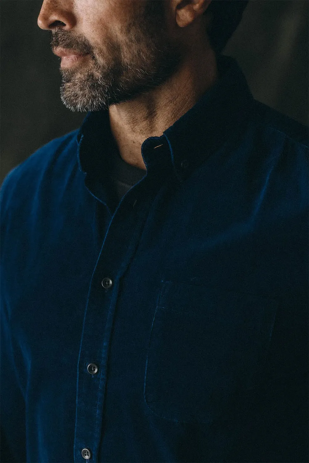 THE JACK Heather Rinsed Indigo Pincord sold by REVOLVR Menswear product image thumbnail 3