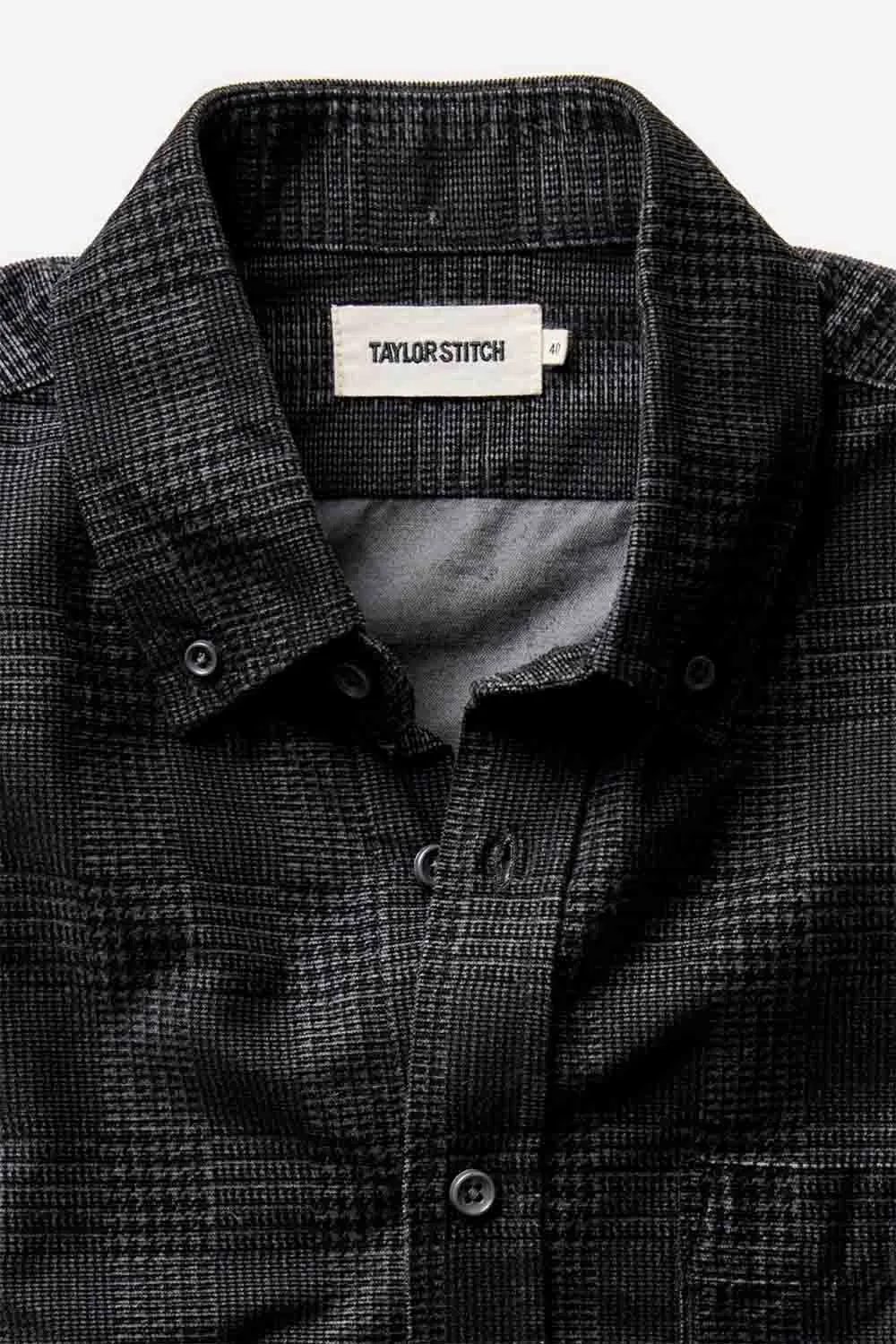 THE JACK Heather Coal Check Pincord sold by REVOLVR Menswear product image thumbnail 4