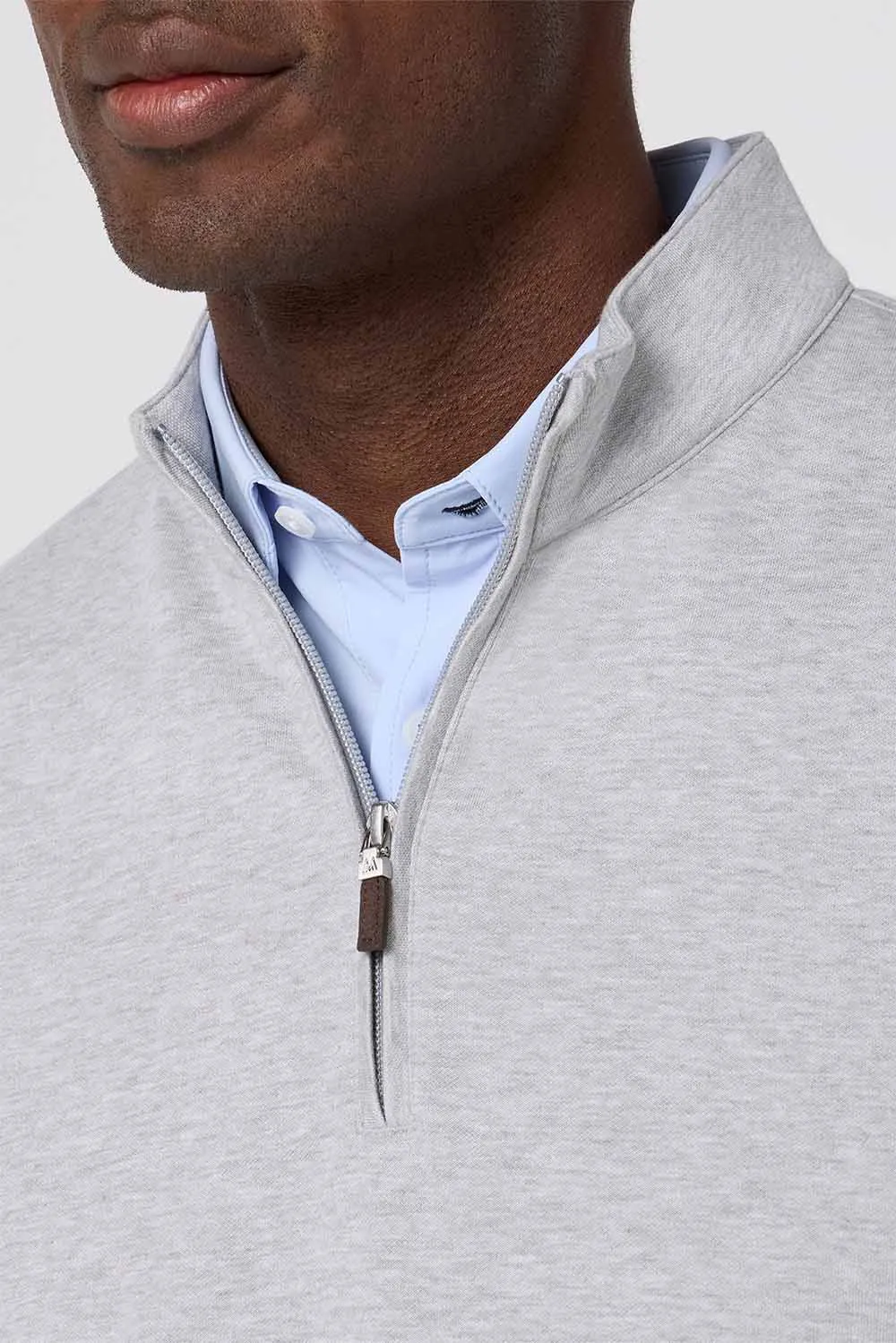 KPI QUARTER ZIP Lt Gray Heather sold by REVOLVR Menswear product image thumbnail 4