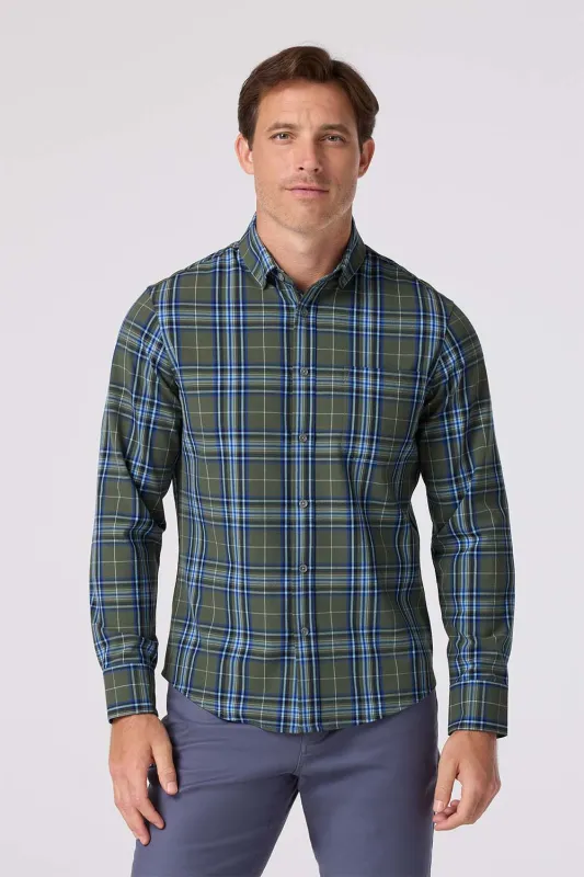 CITY FLANNEL Olive Thomas Plaid sold by REVOLVR Menswear