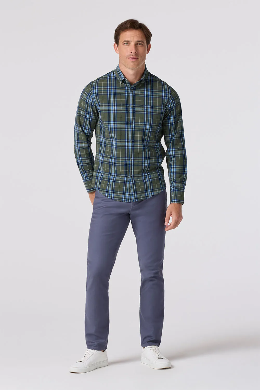 CITY FLANNEL Olive Thomas Plaid sold by REVOLVR Menswear product image thumbnail 2