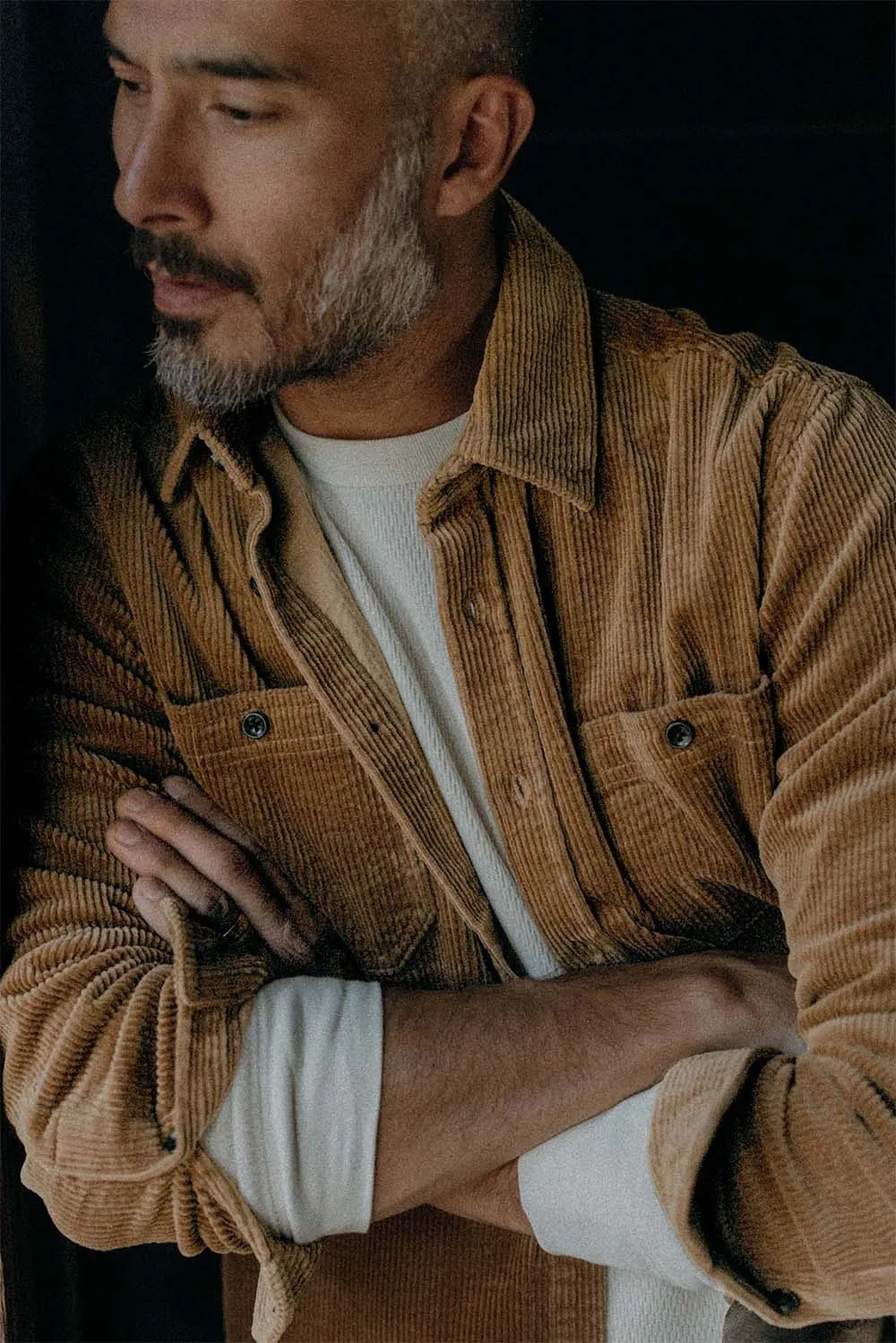THE UTILITY SHIRT Bourbon Corduroy sold by REVOLVR Menswear product image thumbnail 2