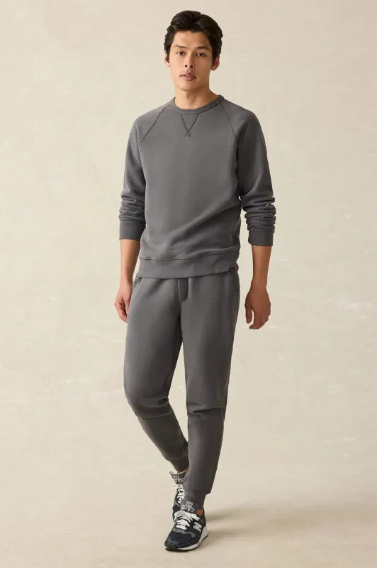 HIGH STANDARD SWEATPANT Mountain Black sold by REVOLVR Menswear