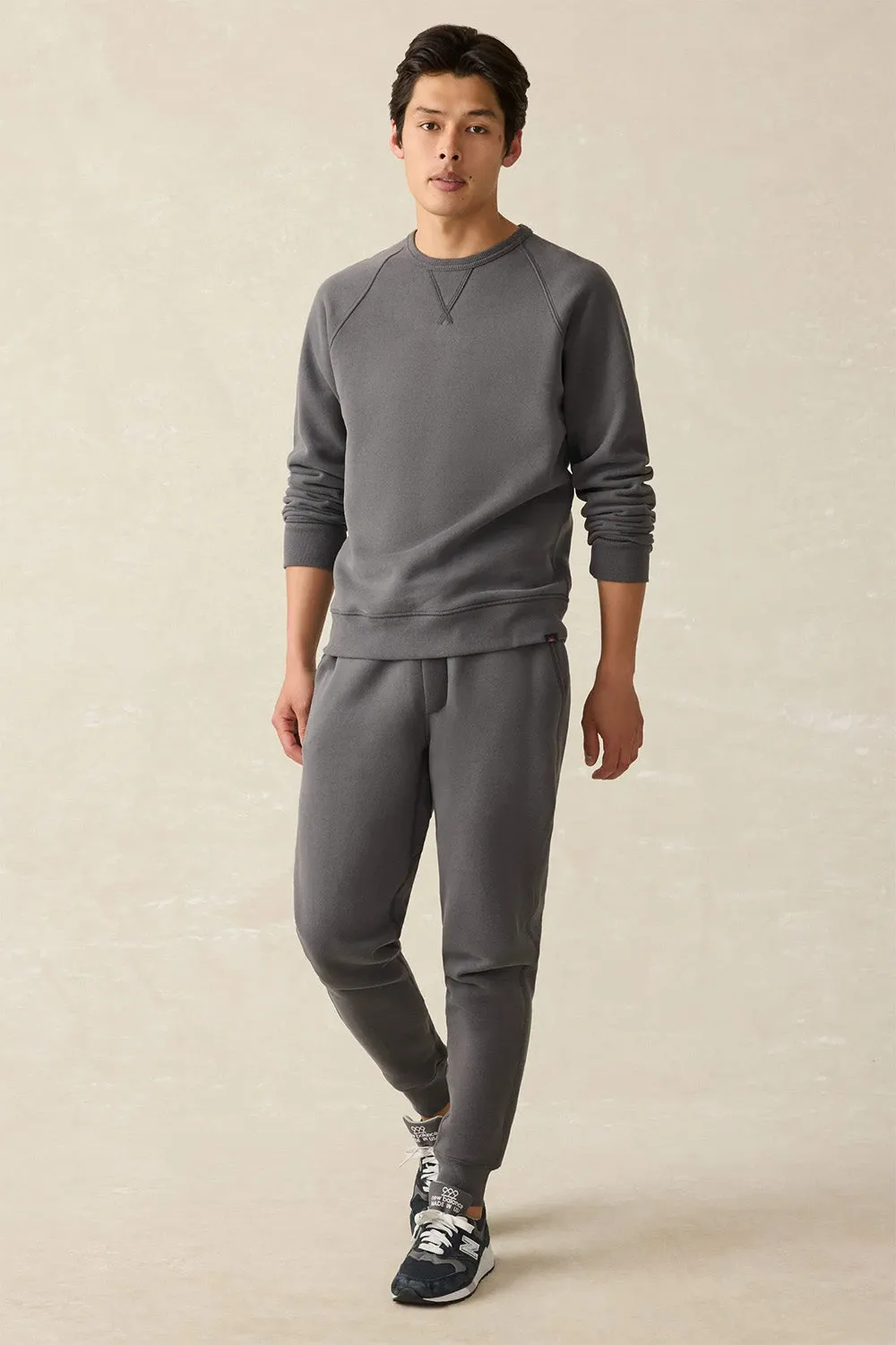 HIGH STANDARD SWEATPANT Mountain Black sold by REVOLVR Menswear