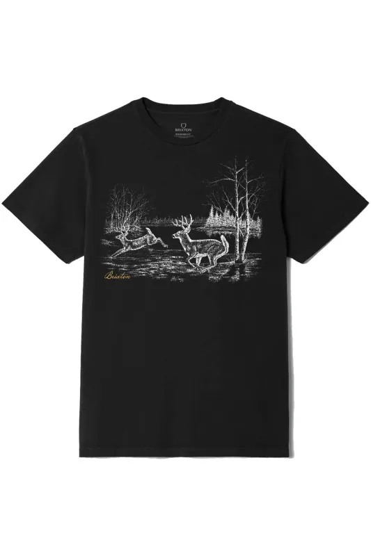 GALLOP SS Black Worn Wash sold by REVOLVR Menswear