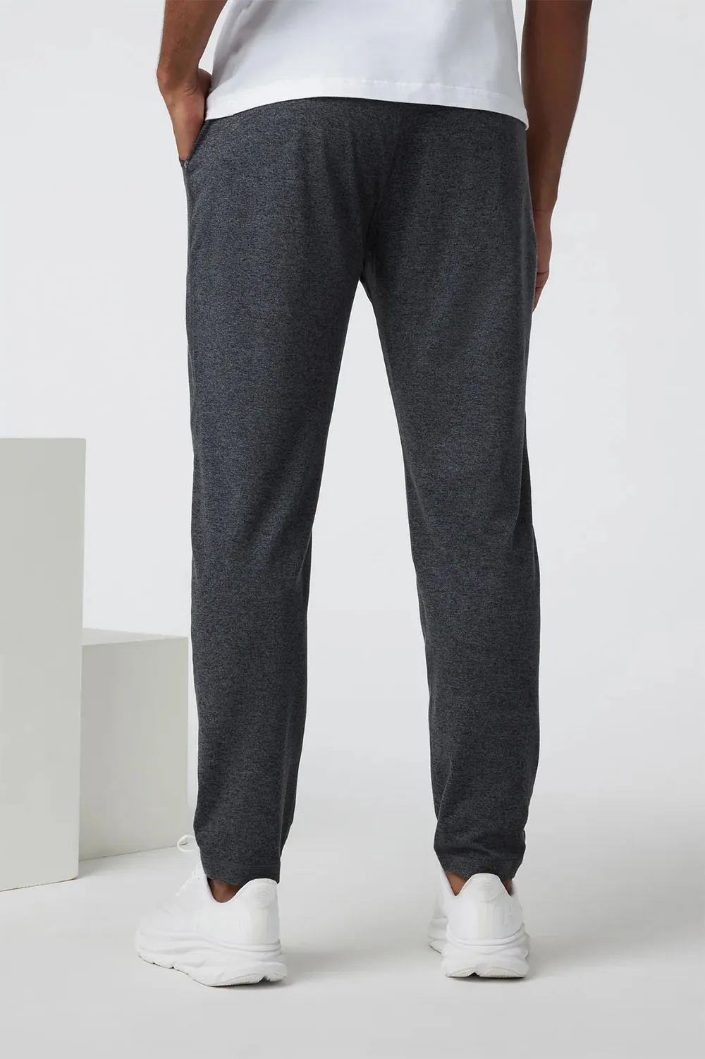 PONTO PERFORMANCE PANT Charcoal Heather sold by REVOLVR Menswear product image thumbnail 4