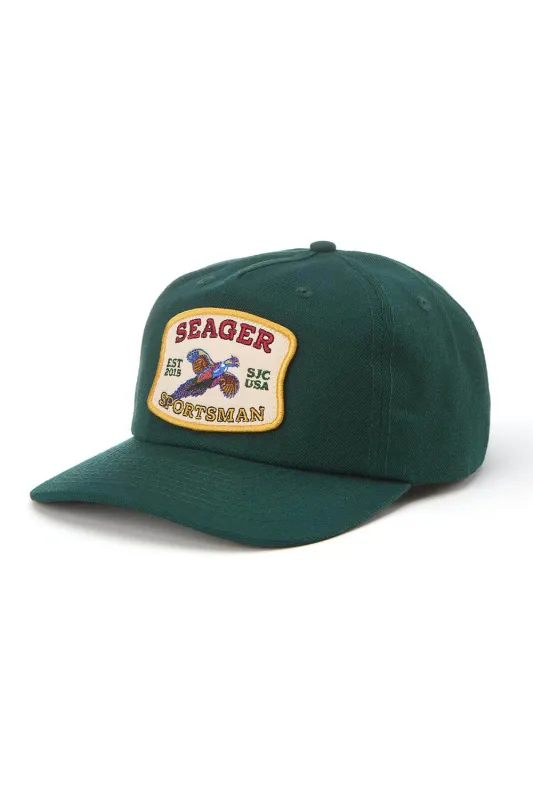 SEAGER SPORTSMAN SNAPBACK Green sold by REVOLVR Menswear