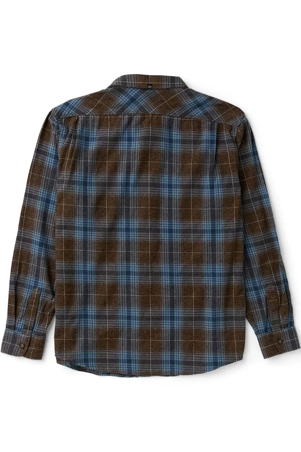 CENTRAL COAST ECO LS FLANNEL Brown Heather sold by REVOLVR Menswear product image thumbnail 2