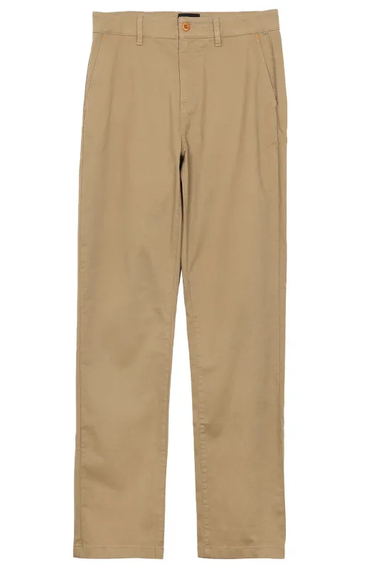 RINCON STRAIGHT FIT CHINO Flint sold by REVOLVR Menswear