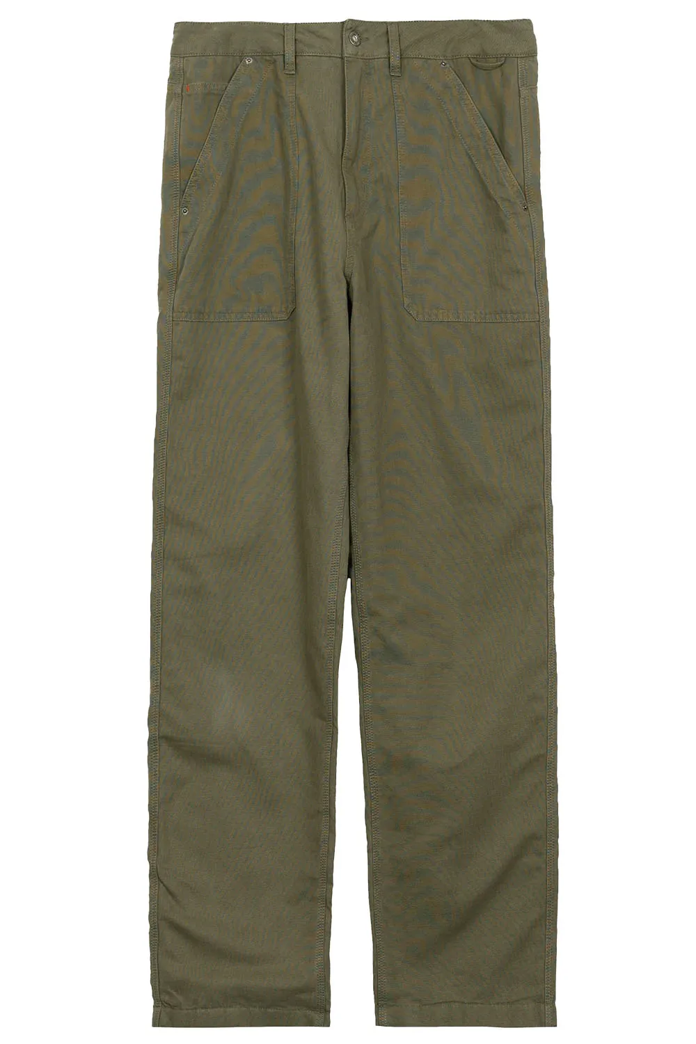 FLANNEL LINED BASSET TROUSER Olive sold by REVOLVR Menswear