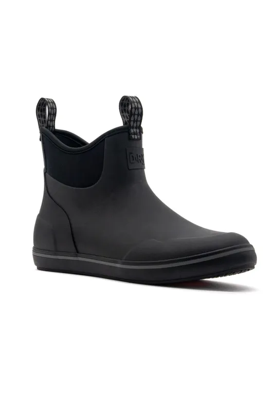 6 INCH DECK BOOT - BLACK/BLACK sold by REVOLVR Menswear