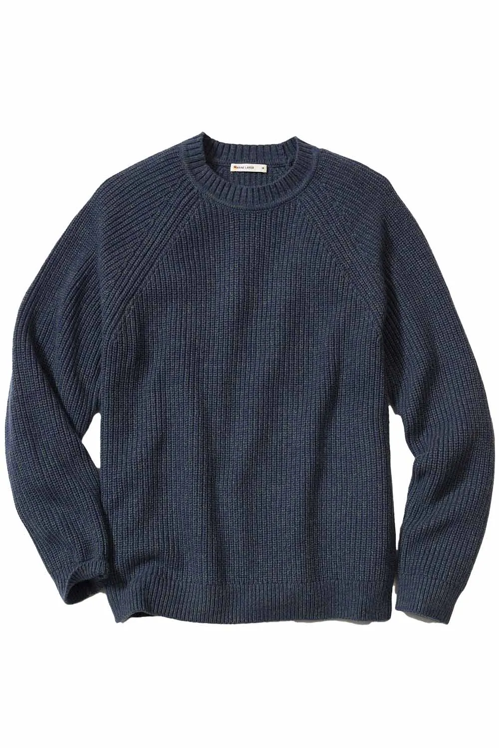 INVERNESS CREW SWEATER Navy/Green sold by REVOLVR Menswear