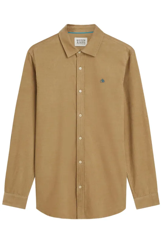 LW CORDUROY SHIRT Amphora sold by REVOLVR Menswear