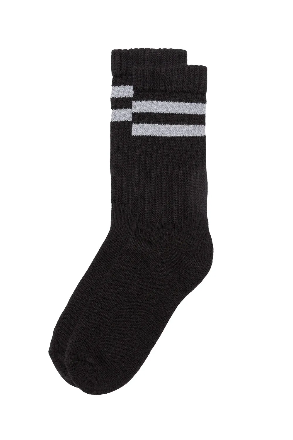 THE RETRO DOUBLE STRIPE Black sold by REVOLVR Menswear