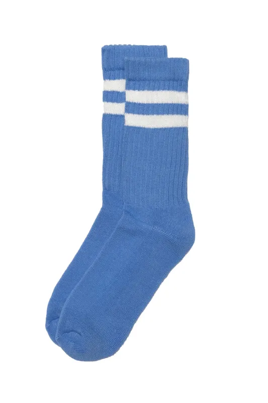 THE RETRO DOUBLE STRIPE Blue sold by REVOLVR Menswear