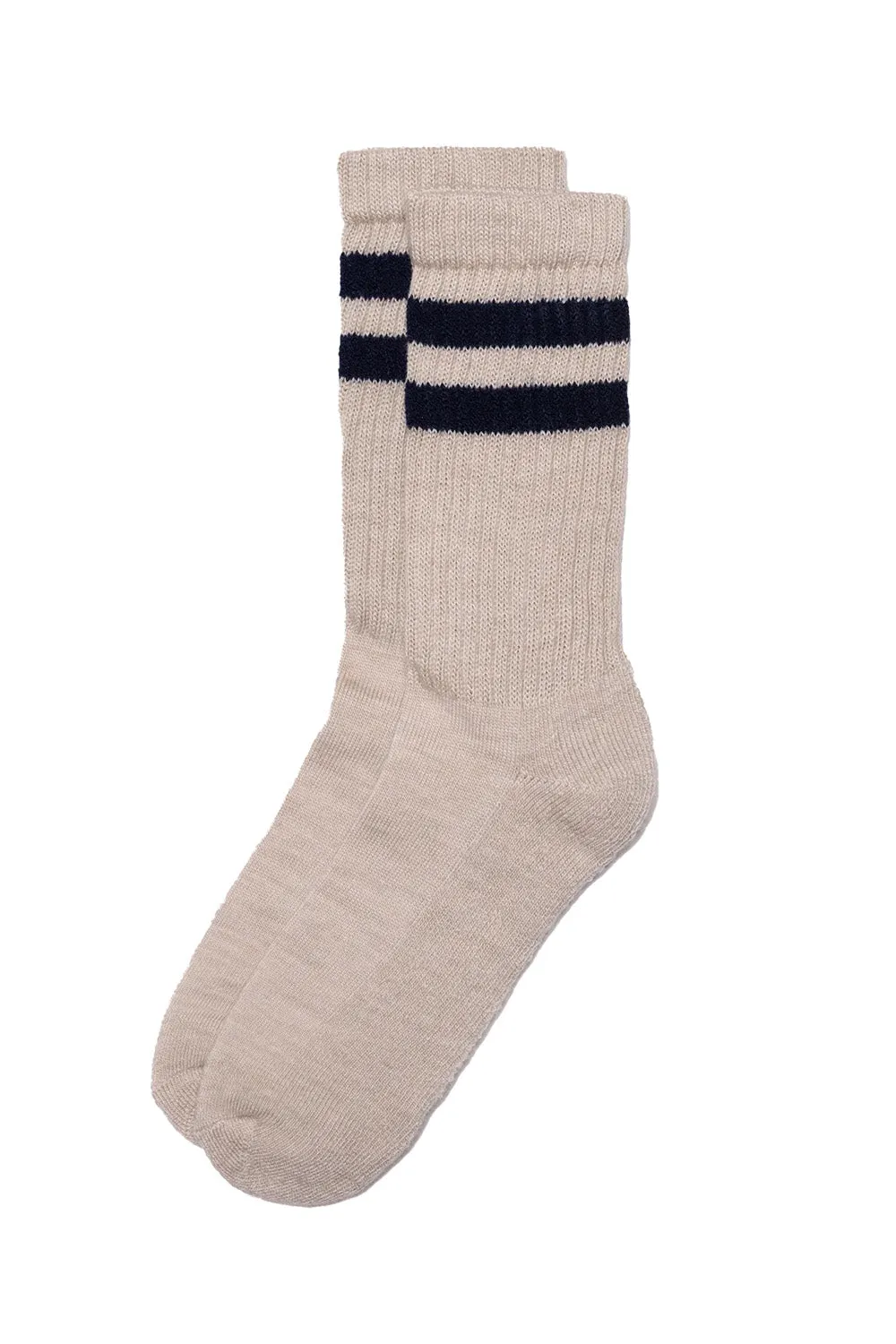 THE MERINO DOUBLE STRIPE Tan sold by REVOLVR Menswear