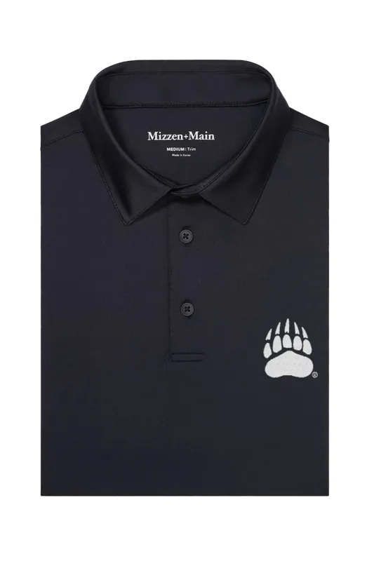 MONTANA VERSA SS POLO Black sold by REVOLVR Menswear