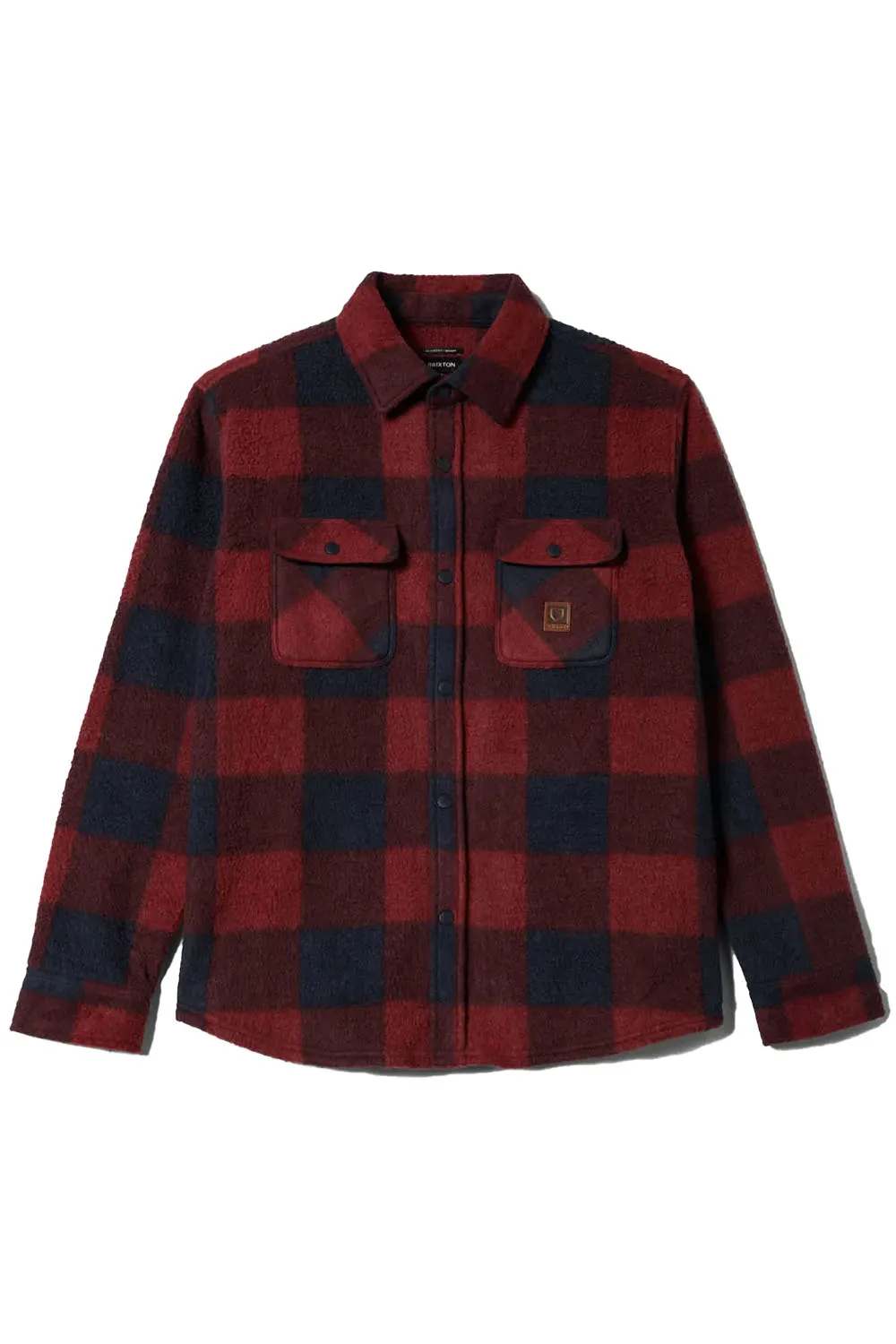 BOWERY ARCTIC FLEECE Adrenaline Rush/Mood Indigo Plaid sold by REVOLVR Menswear