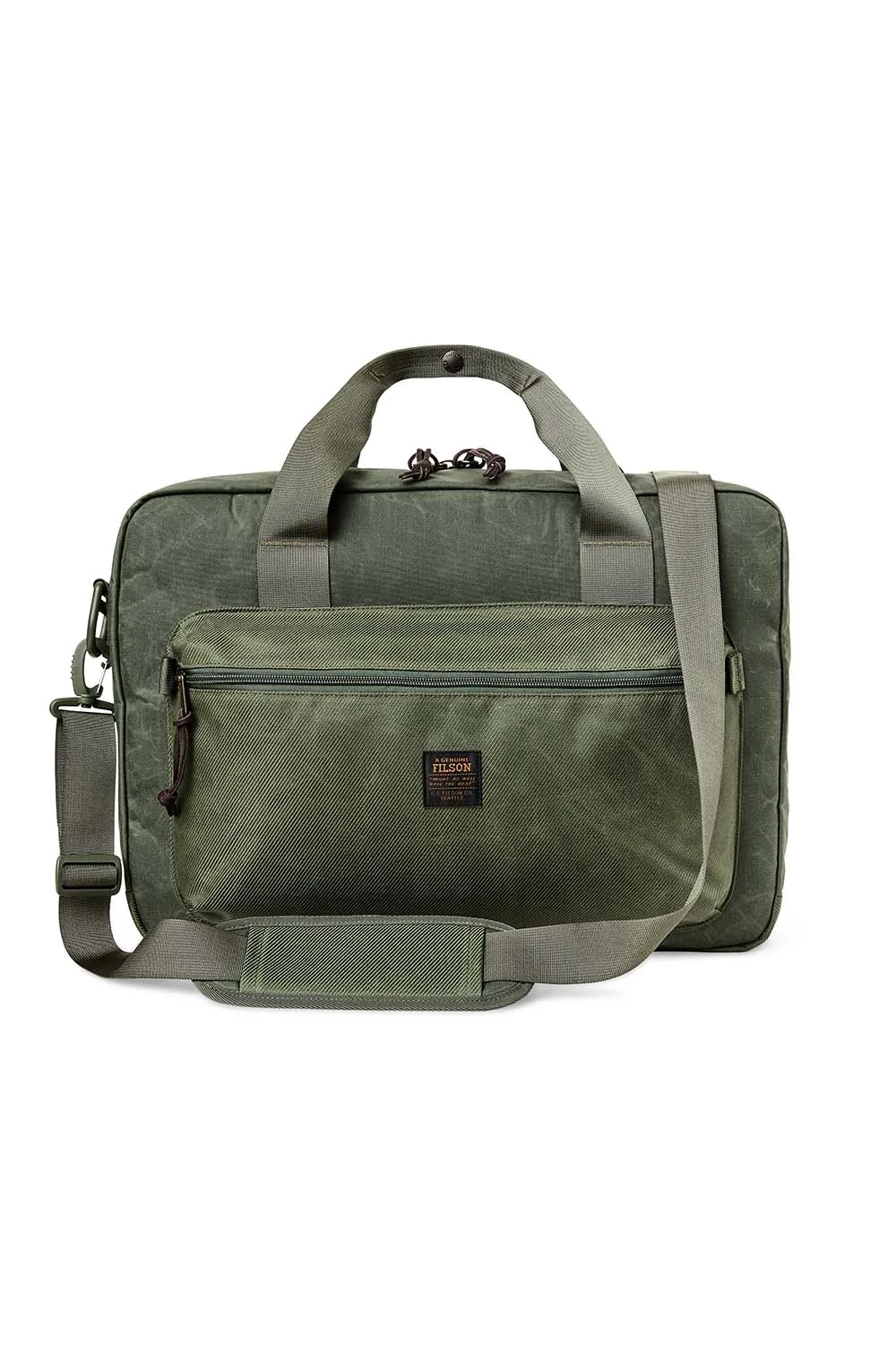 SURVEYOR PULLMAN PACK Service Green sold by REVOLVR Menswear