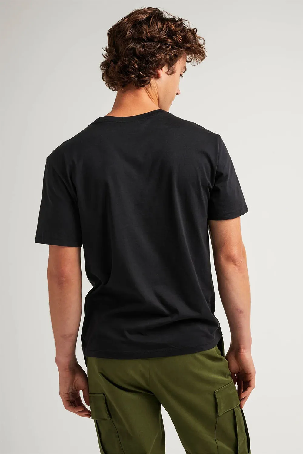 PIMA POCKET TEE Black sold by REVOLVR Menswear product image thumbnail 3