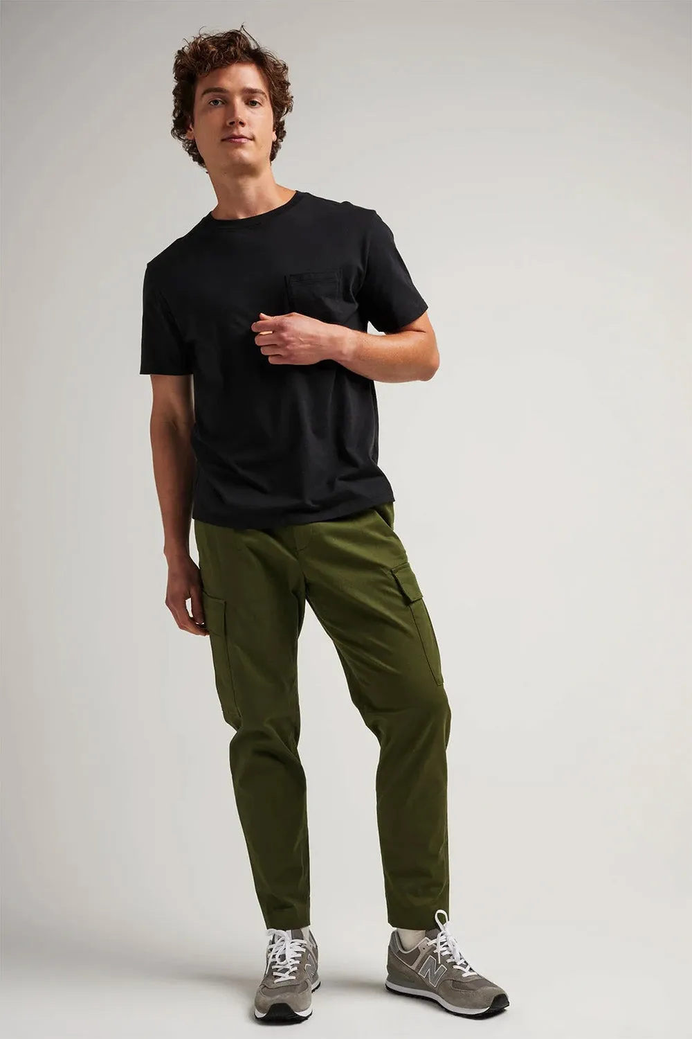 PIMA POCKET TEE Black sold by REVOLVR Menswear product image thumbnail 4