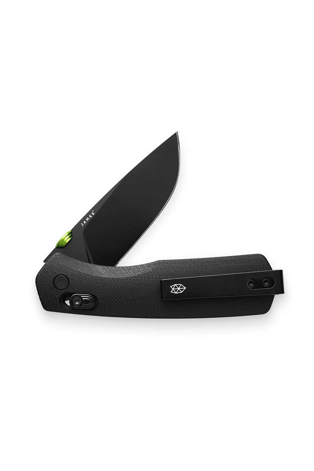 THE CARTER KNIFE Black/Black Straight sold by REVOLVR Menswear