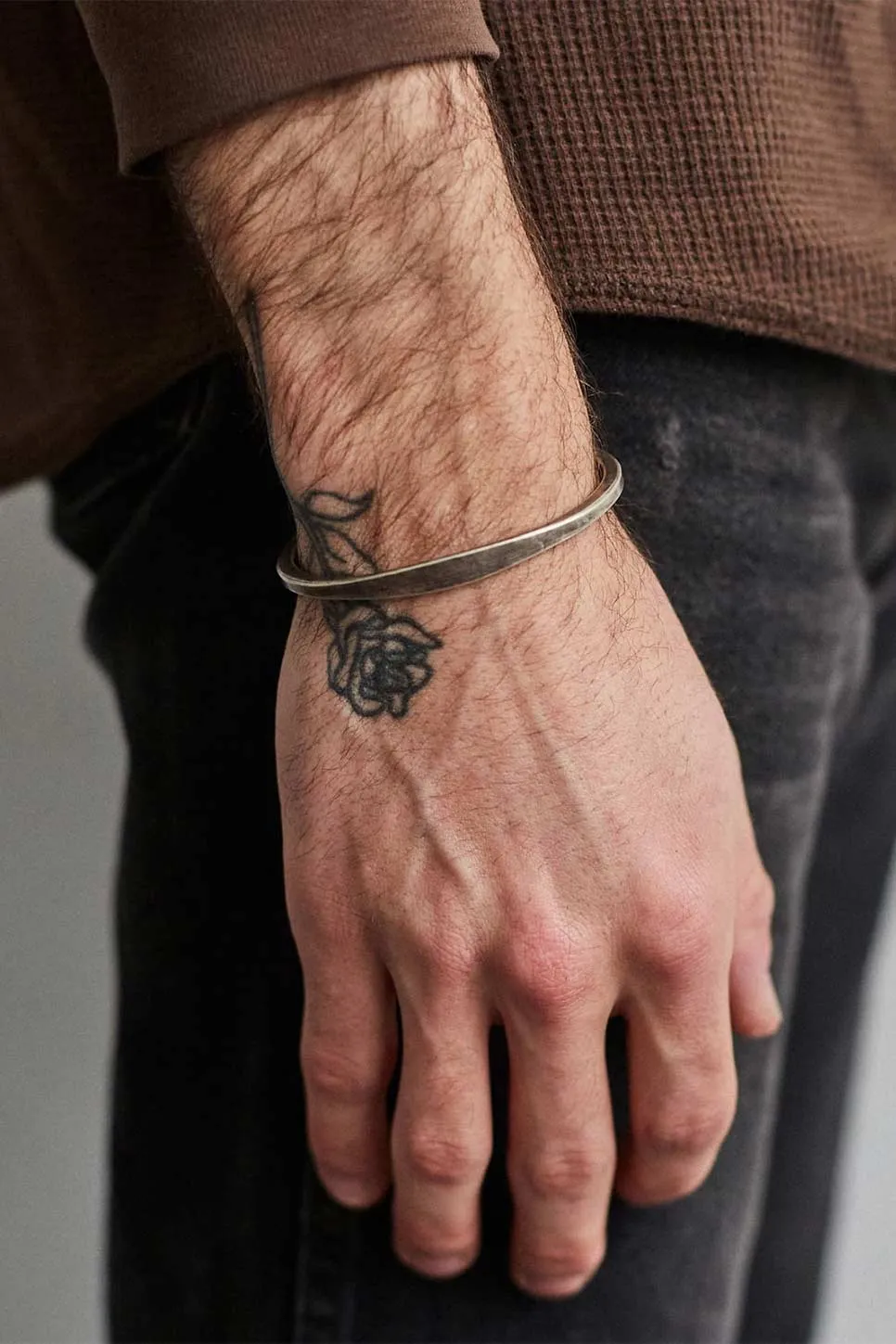 WORKSHOP CUFF - STERLING SILVER sold by REVOLVR Menswear product image thumbnail 2