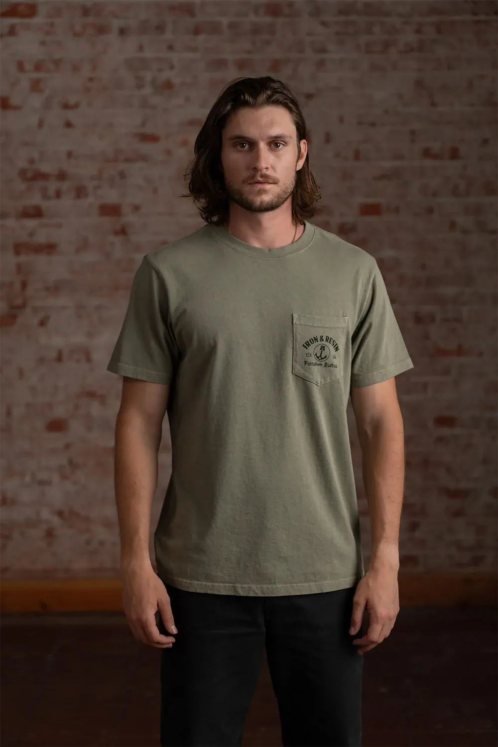 FORTUNE FOR THE BOLD PKT TEE Green sold by REVOLVR Menswear product image thumbnail 2