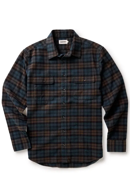 THE YOSEMITE SHIRT Wetlands Plaid sold by REVOLVR Menswear