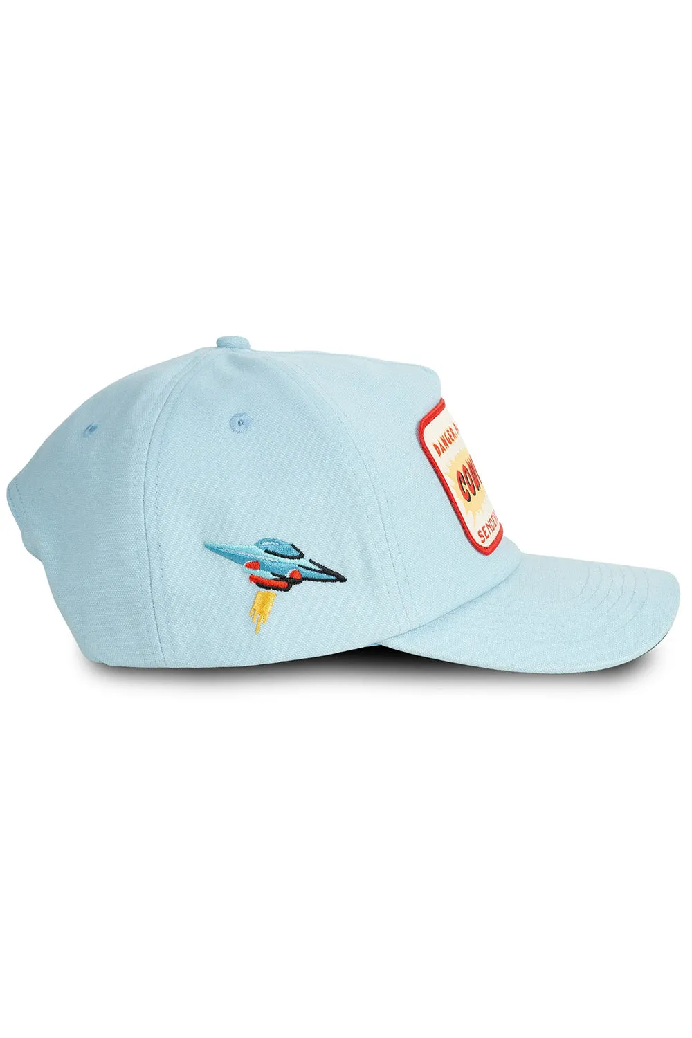 DANGER COWBOY HAT Blue sold by REVOLVR Menswear product image thumbnail 4