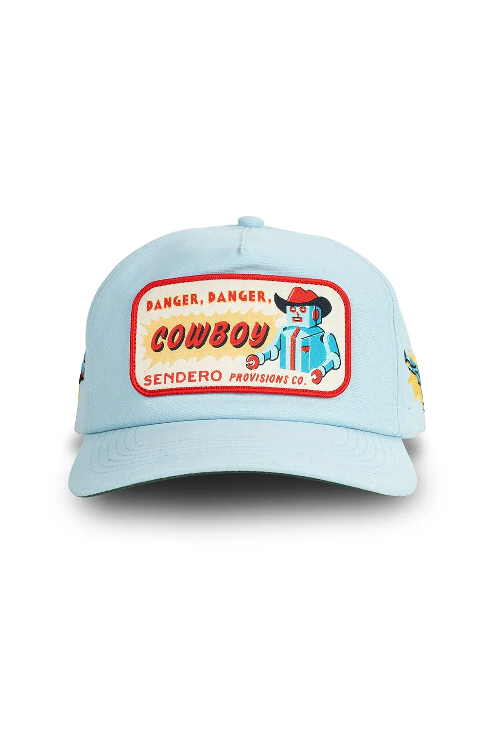 DANGER COWBOY HAT Blue sold by REVOLVR Menswear product image thumbnail 2