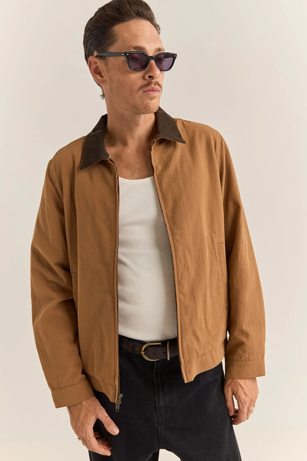 JAMES JACKET Tobacco sold by REVOLVR Menswear product image thumbnail 2