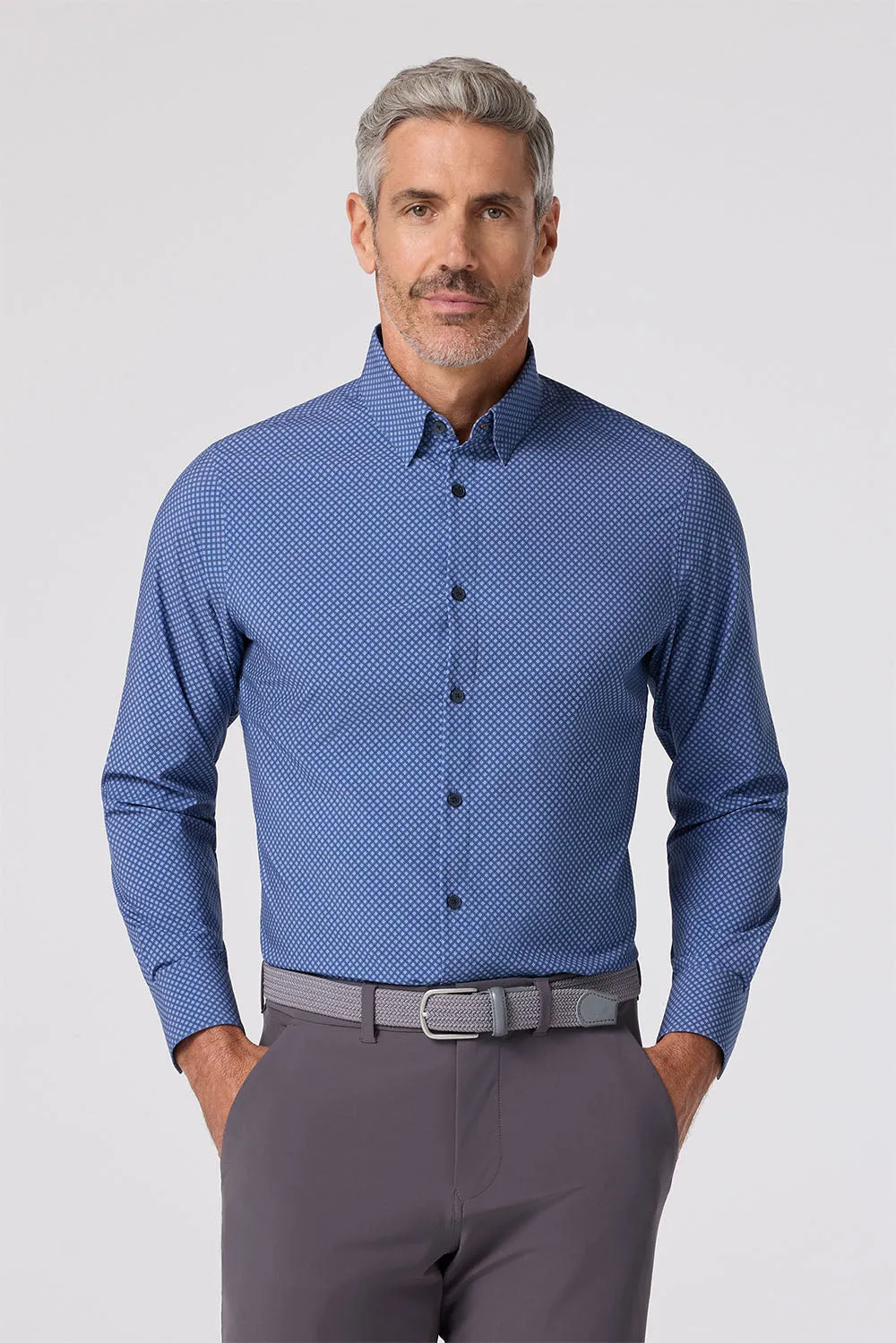 LEEWARD LS Coastal Fjord Double Diamond sold by REVOLVR Menswear