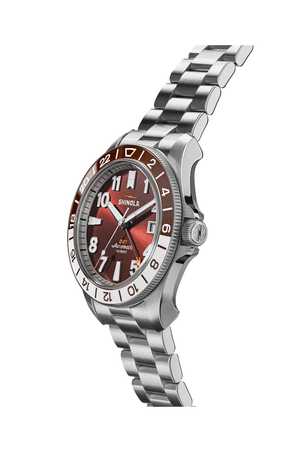 MONSTER GMT 40mm - WHISKEY BROWN sold by REVOLVR Menswear product image thumbnail 2