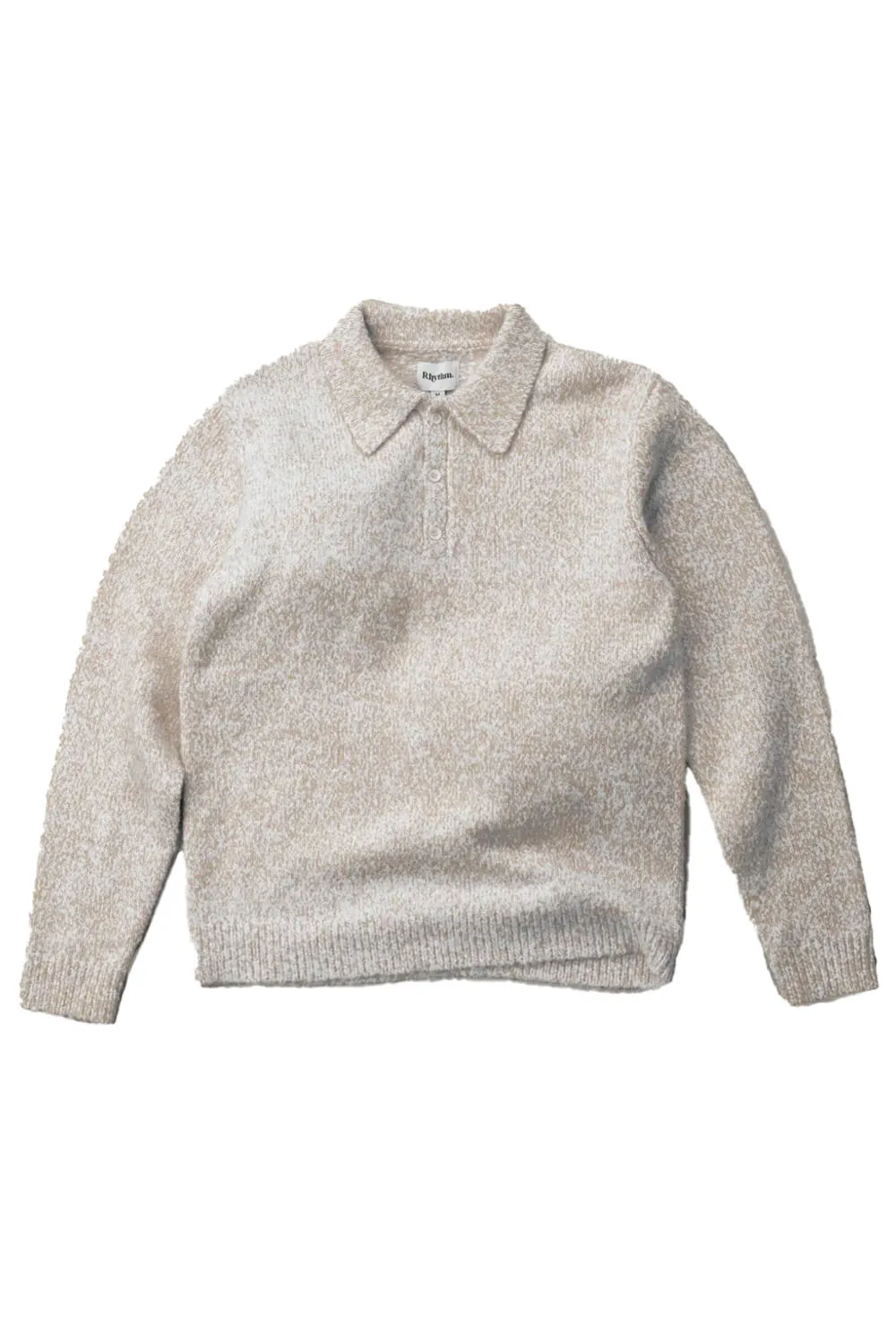 KINETIC COLLARED KNIT Tobacco sold by REVOLVR Menswear