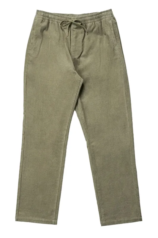 CORD JAM PANT Olive sold by REVOLVR Menswear