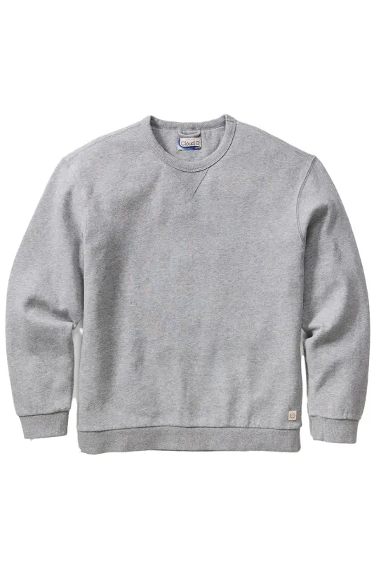 CLOUD 9 FLEECE Heather Grey sold by REVOLVR Menswear