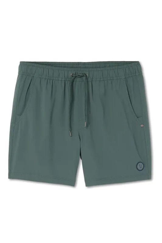 KORE SHORT LINED 5" Agate Green Tonal made by Vuori