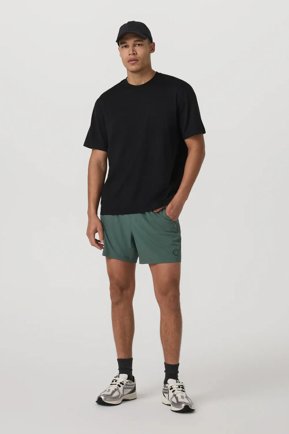 KORE SHORT LINED 5" Agate Green Tonal sold by REVOLVR Menswear product image thumbnail 2