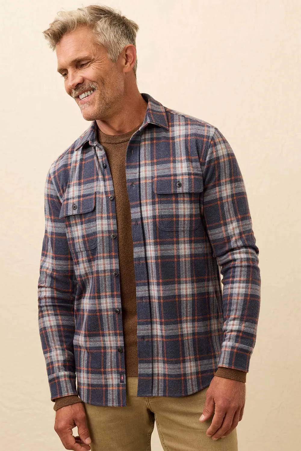 LEGEND SWEATER SHIRT Foxhound Lake Plaid sold by REVOLVR Menswear